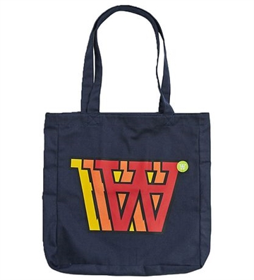 Wood Wood Double A Tote Bag Desi 10240201-9068 Navy